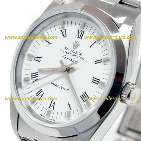 rolex air king ghiera oro bianco|rolex air king watch.